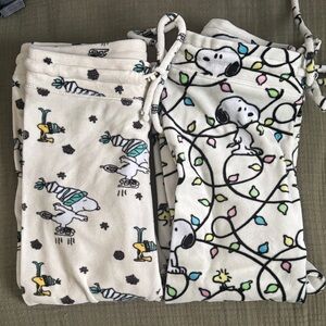 American Eagle Outfitters Snoopy Pajamas - Set of 2